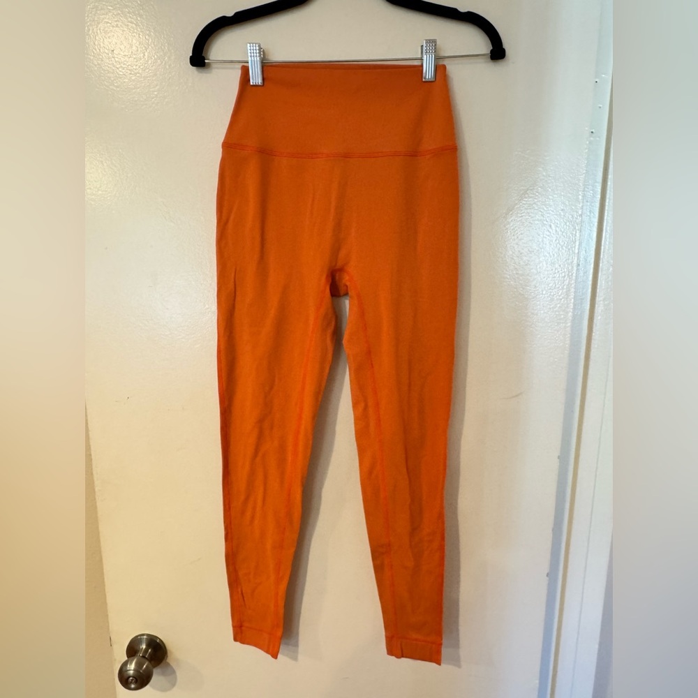 SET Active Bright Orange Performance Leggings - image 1